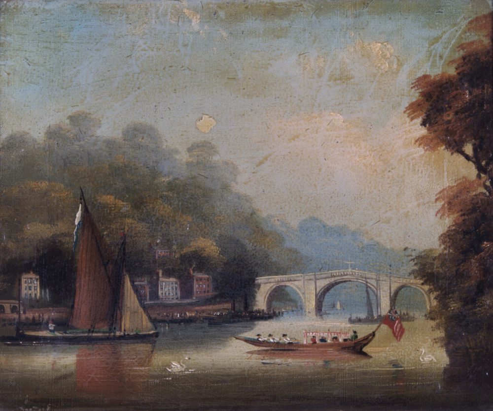 Richmond Bridge looking towards Twickenham