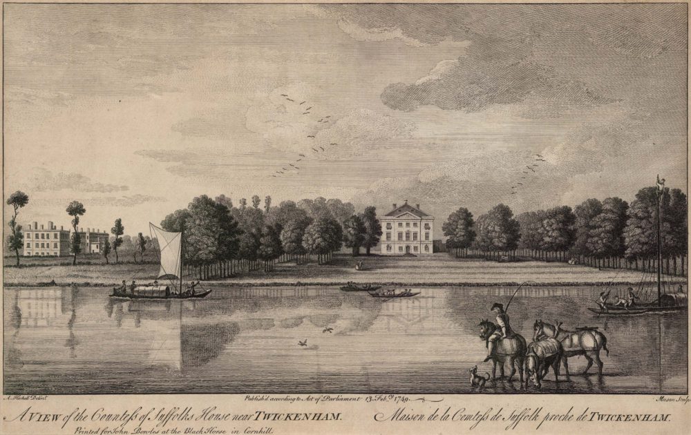 A View of the Countess of Suffolk’s House near Twickenham