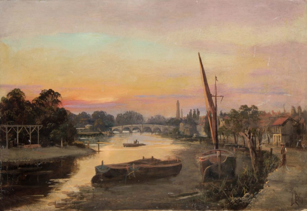 Kew at Sunset – Kew bridge