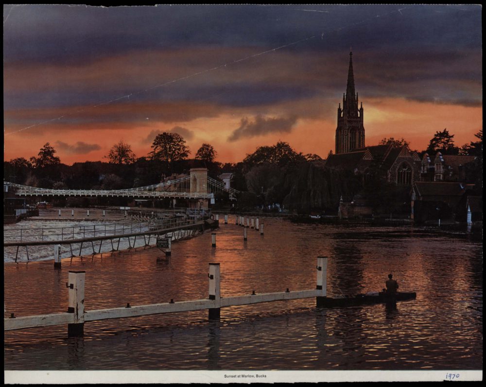 Sunset at Marlow, Bucks