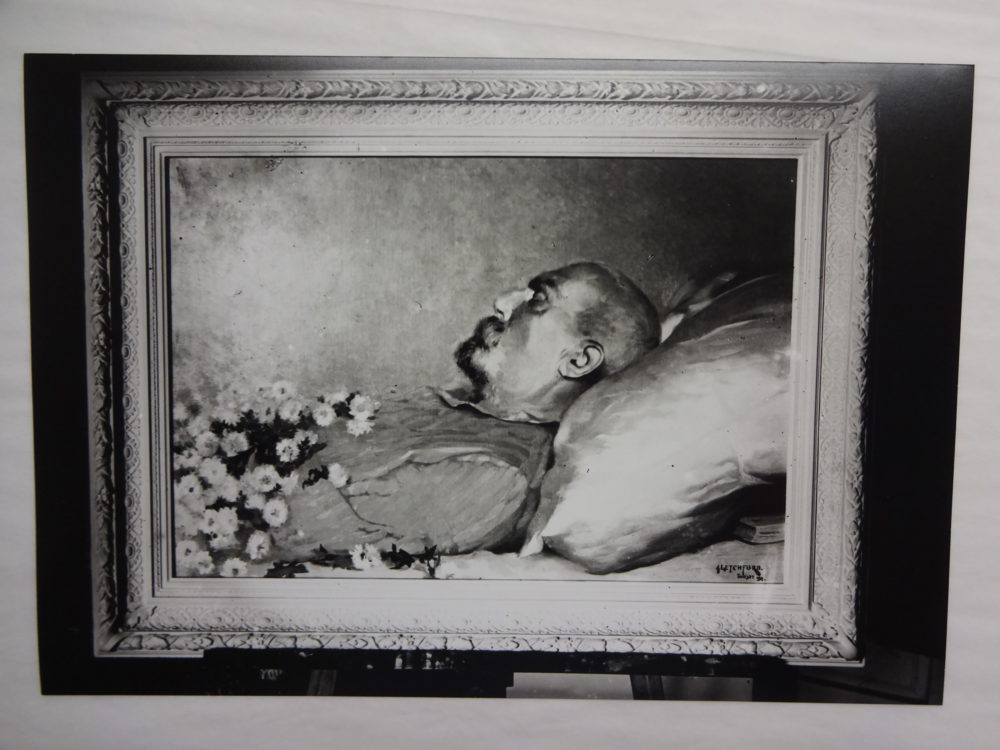 Albert Letchford’s memorial painting of Sir Richard Burton