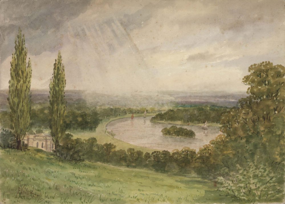 View from Richmond HIll, Surrey 1909