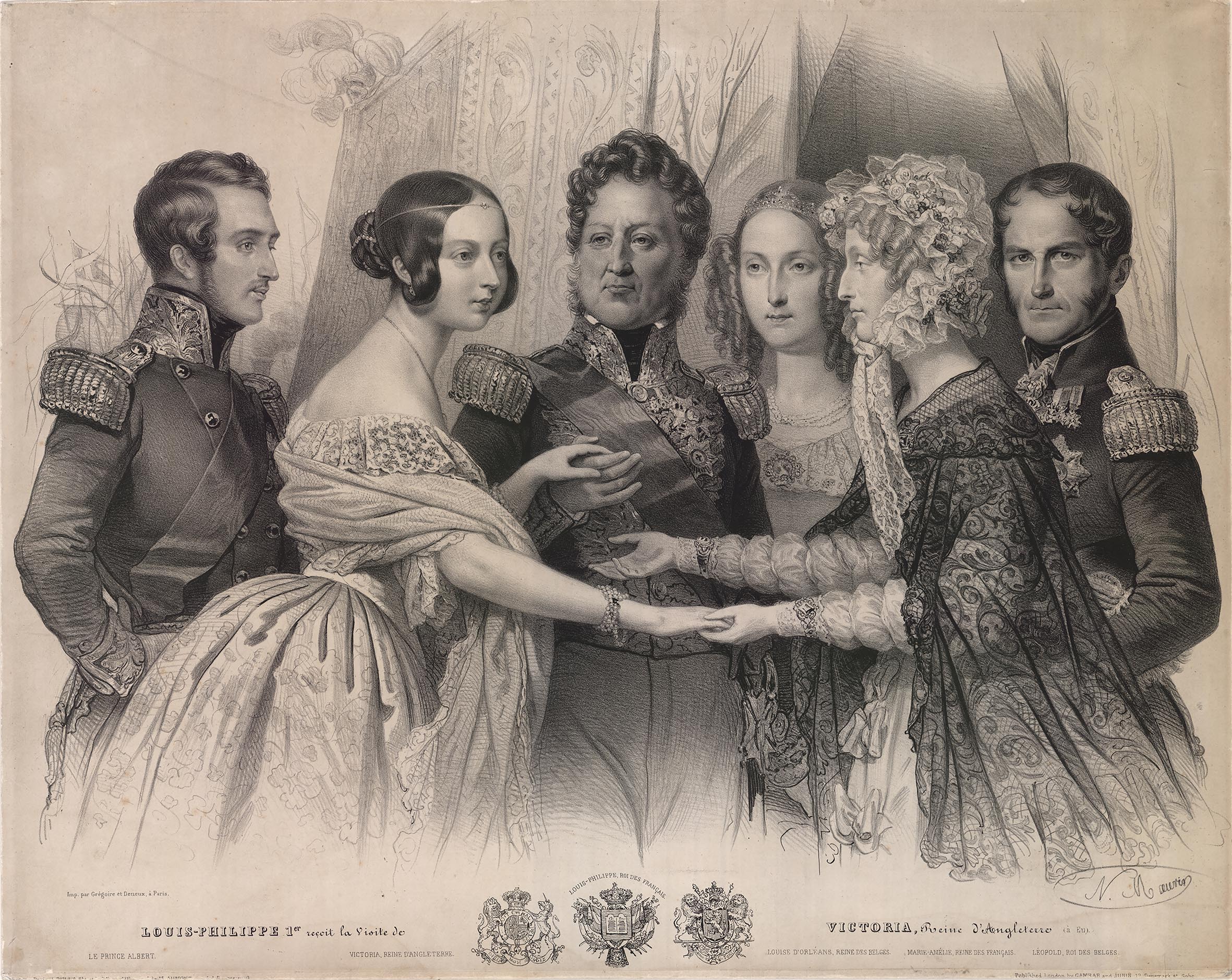 July Monarchy: Louis-Philippe accepts the crown, following the